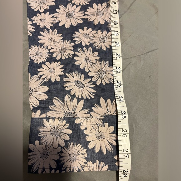 Barabas Size:3XL  Mens Long Sleeve Shirt Blue Floral Pattern Button Front - Picture 15 of 16